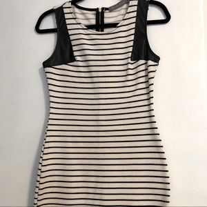 Stripped mini dress